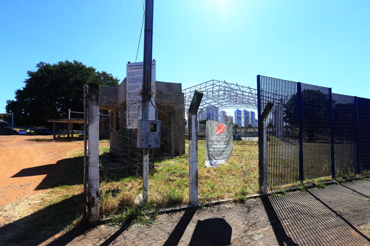 Goinfra retoma reforma e ampliação da Praça de Esportes do Setor Pedro Ludovico