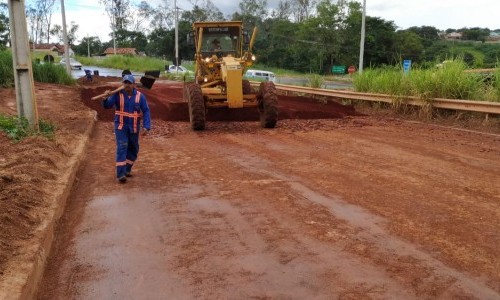 Trecho da GO-403, Goiânia-Senador Canedo, começa a ser recuperado
