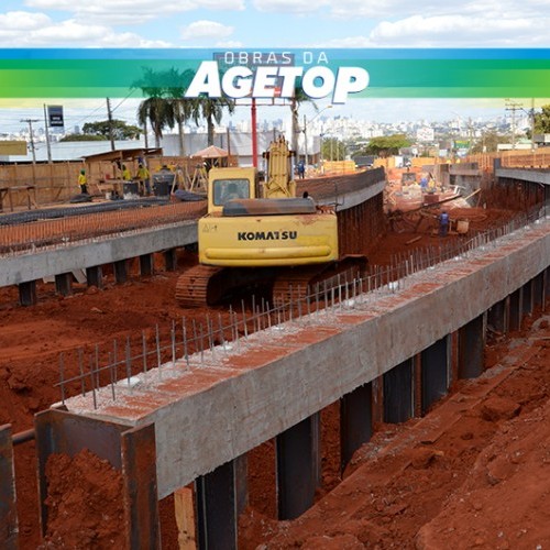Construção dos Viadutos na GO-060 e GO-070