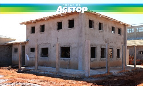 Obras do Credeq de Aparecida de Goiânia