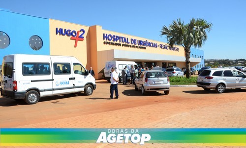 Visita das autoridades ao HUGO 2