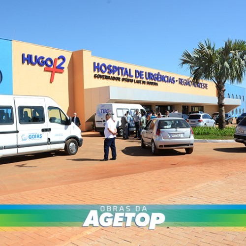 Visita das autoridades ao HUGO 2