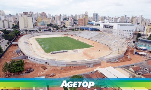 Andamento das obras do Centro de Excelência do Esporte