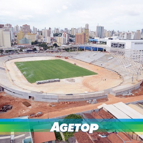 Andamento das obras do Centro de Excelência do Esporte