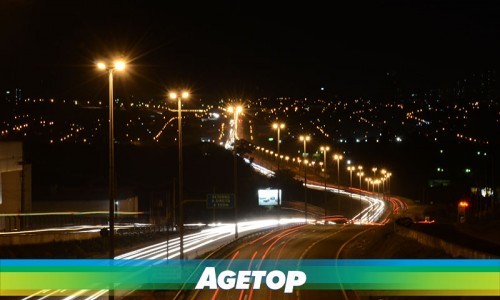 A Agetop implanta  iluminação pública em 145 km de rodovias em Goiás