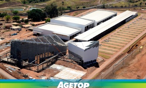 Acompanhe o andamento das obras no Centro de Convenções de Anápolis.