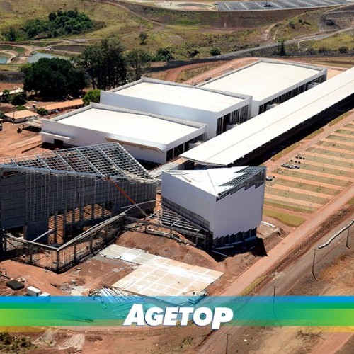 Acompanhe o andamento das obras no Centro de Convenções de Anápolis.