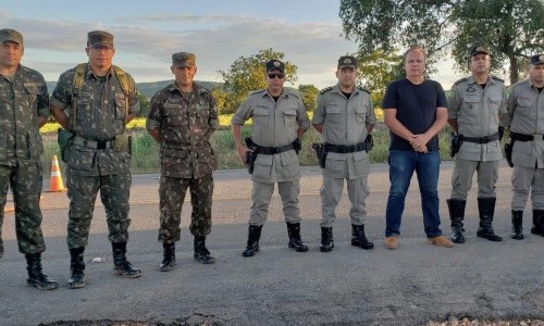 Exército inicia procedimentos para instalação de ponte metálica na GO-060. Goinfra acompanha trabalho e começa reparos definitivos no trecho interditado