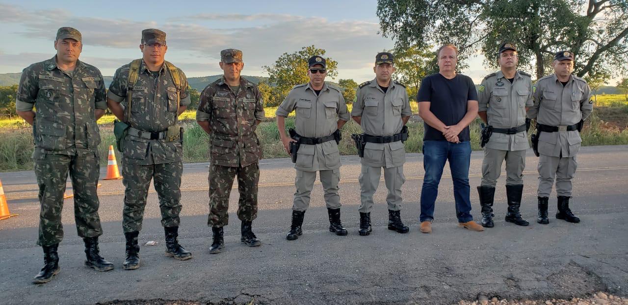 Exército inicia procedimentos para instalação de ponte metálica na GO-060. Goinfra acompanha trabalho e começa reparos definitivos no trecho interditado