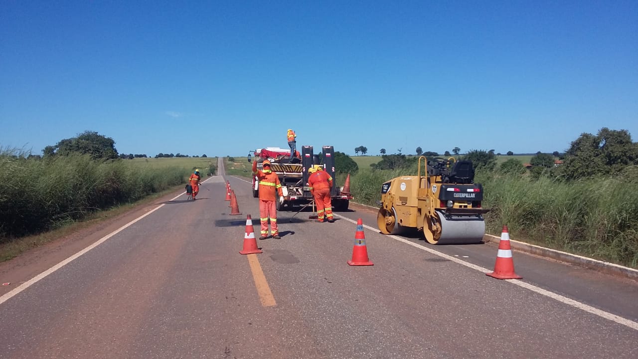 3.700 quilômetros de rodovias goianas já passaram  por serviços de manutenção em 2019