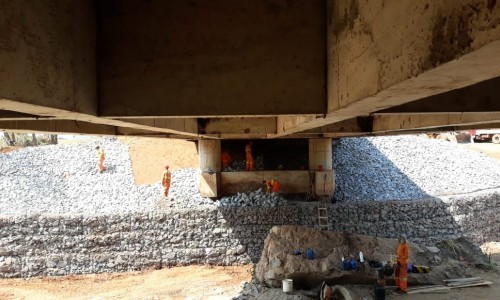 Pista de ponte na GO-060, KM 171, é liberada após reparos