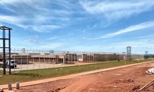 Obras do Presídio Estadual de Águas Lindas são retomadas