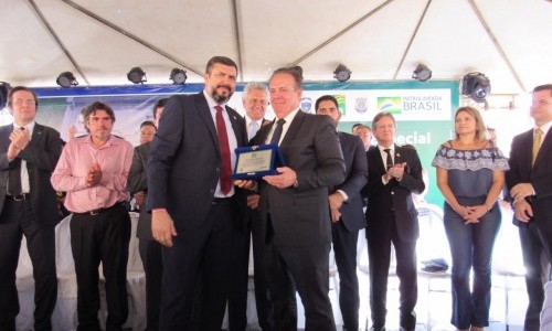 Solenidade de inauguração da Unidade Prisional de Planaltina de Goiás