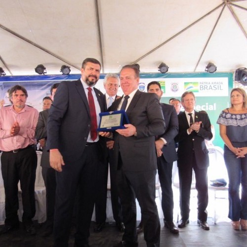 Solenidade de inauguração da Unidade Prisional de Planaltina de Goiás