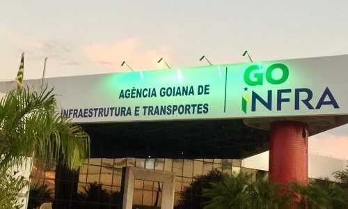 Setembro Verde: fachada da Goinfra está com a iluminação verde em apoio à campanha de doação de órgãos e tecidos