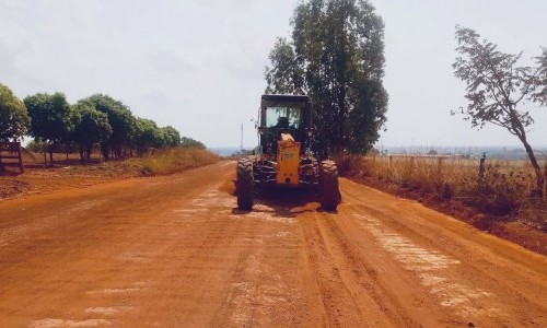 Rodovia GO-219 está em manutenção na região Sudeste de Goiás
