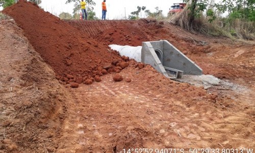 Goinfra conclui recuperação de erosão e drenagem na GO-164