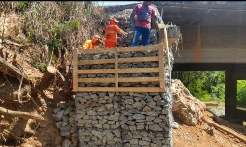 Goinfra lança frentes de trabalho para conter erosões nas rodovias