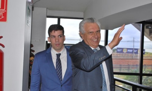 Governador Ronaldo Caiado visita Goinfra
