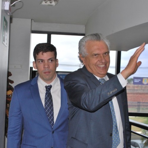 Governador Ronaldo Caiado visita Goinfra