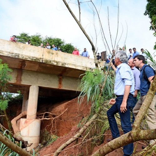 “Em até 15 dias, retomaremos o tráfego nas rodovias afetadas pelas chuvas em Pontalina”, garante Caiado 