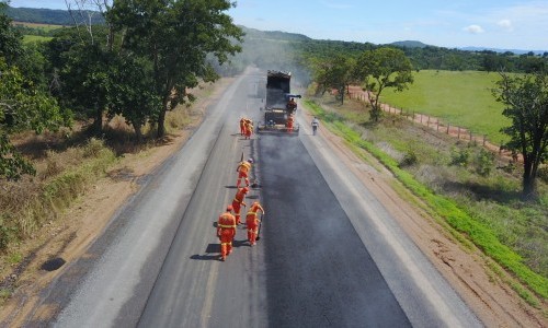 Goinfra retoma obras de restauração da rodovia GO-060