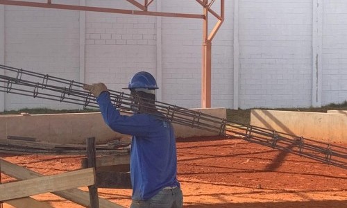 Goinfra vistoria obras da unidade do sistema socioeducativo de Itaberaí