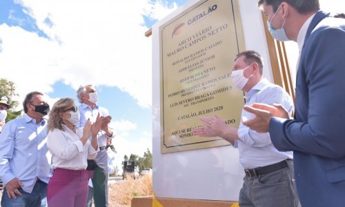 Governador anuncia duplicação da GO-330 durante inauguração de Arco Viário em Catalão