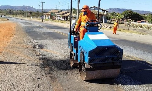 Goinfra mantém homens em campo para conservação das rodovias goianas