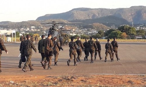 Aeroporto de Aragarças serve novamente como base para militares e se torna ponto de apoio à população indígena contra Covid-19