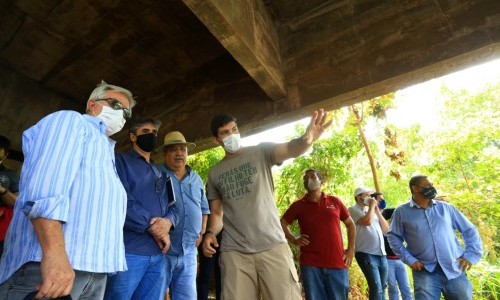 Goinfra vistoria ponte na GO-184, via de escoamento na região sudoeste de Goiás