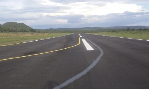 Goinfra conclui revitalização de sinalização no Aeroporto de Posse