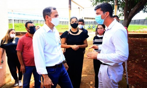 Presidente da Goinfra vistoria instalações do Case do Vera Cruz, em Goiânia