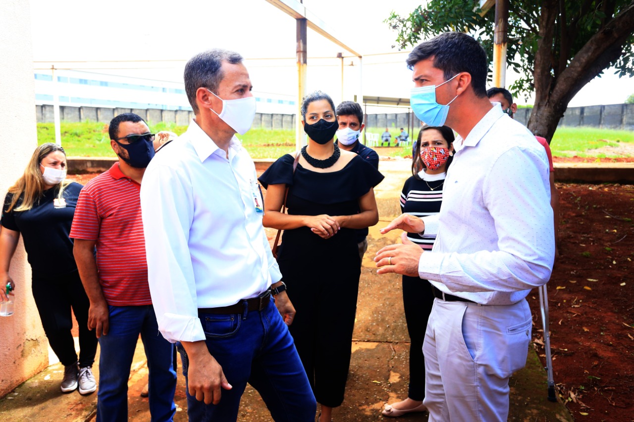 Presidente da Goinfra vistoria instalações do Case do Vera Cruz, em Goiânia