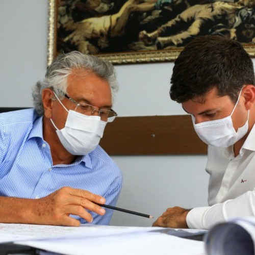 Visita Ronaldo Caiado Pontes