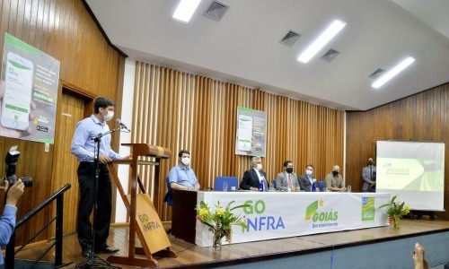 Ao lançar aplicativo GoInfra App, Caiado diz que “mudamos a prática para que o Estado seja propriedade do povo goiano”