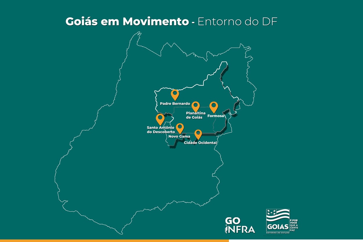 Governo de Goiás lança pacote para reformar sete rodovias do Entorno do DF