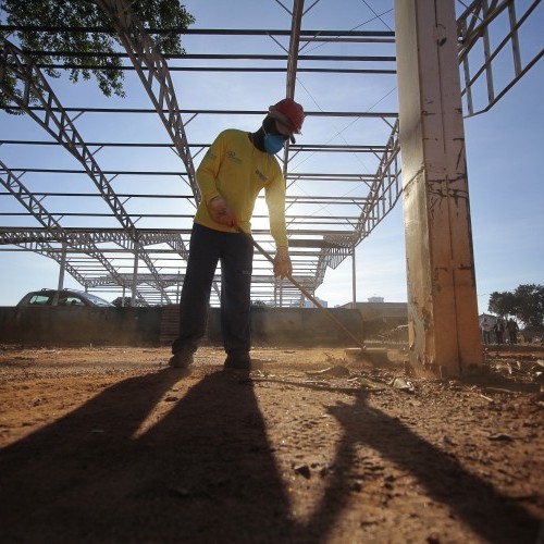Reforma praça dos esportes st. Pedro Ludovico