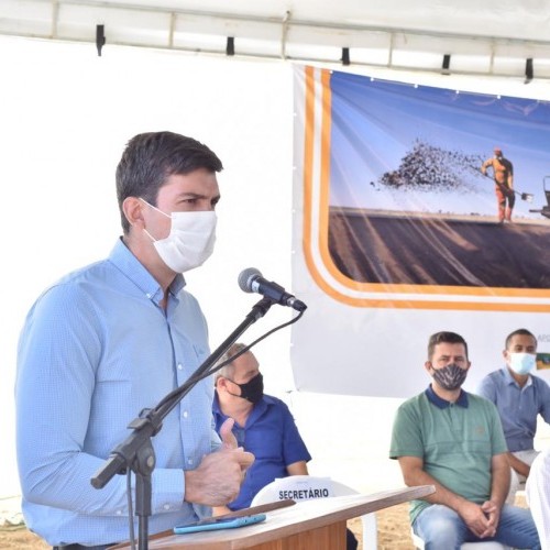 Lançamento da retomada de pavimentação da GO-447