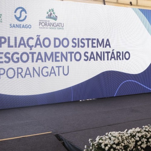 Assinatura da ordem de serviço das obras de recapeamento do Eixo Município de Porangatu-GO
