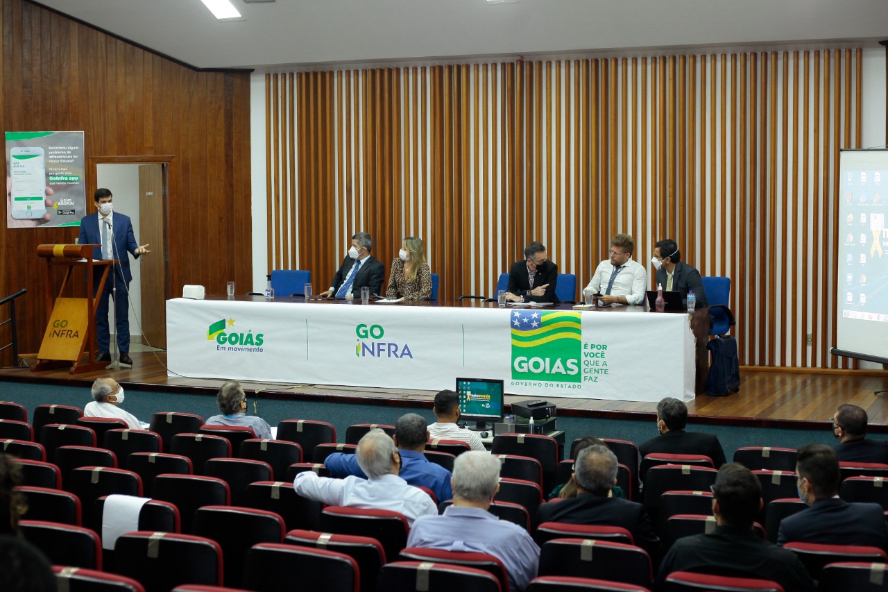 Em reunião com Goinfra, Ministério da Infraestrutura e BNDES apresentam quatro novos traçados para Anel Viário de Goiânia