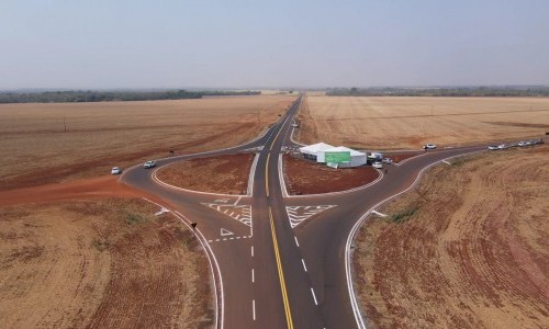 Governo de Goiás inaugura pavimentação de novo trecho de 21,79 km da GO-487, entre Edéia e Vicentinópolis