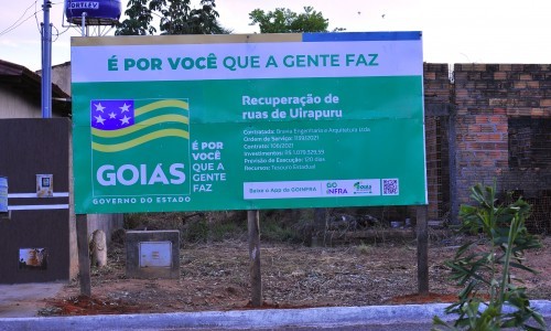 Goinfra inicia obras do Goiás em Movimento-Eixo Municípios em Uirapuru e Nova Crixás