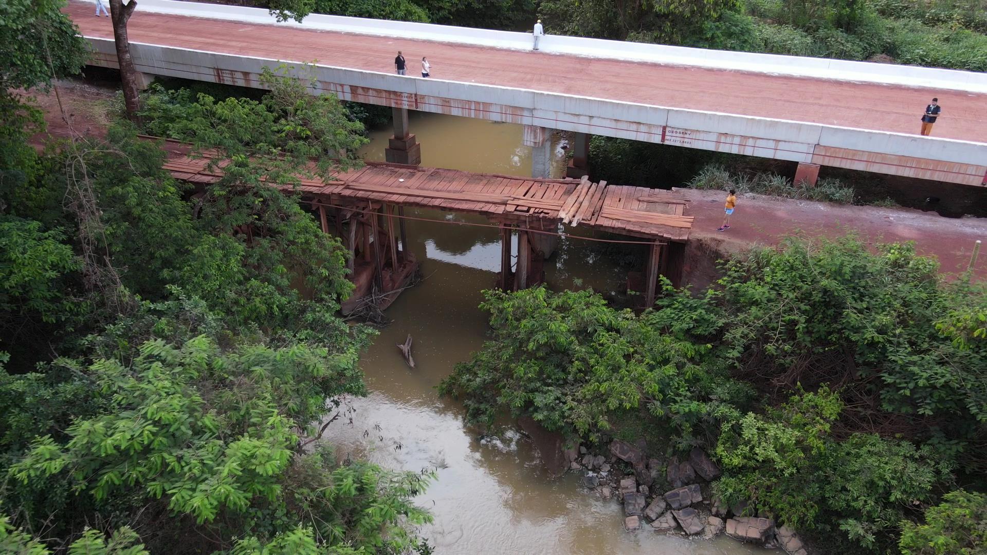 “É uma ponte que esperavam há 20 anos”, diz Caiado, em Formosa, ao inaugurar estrutura sobre Rio Paranã, na GO-484