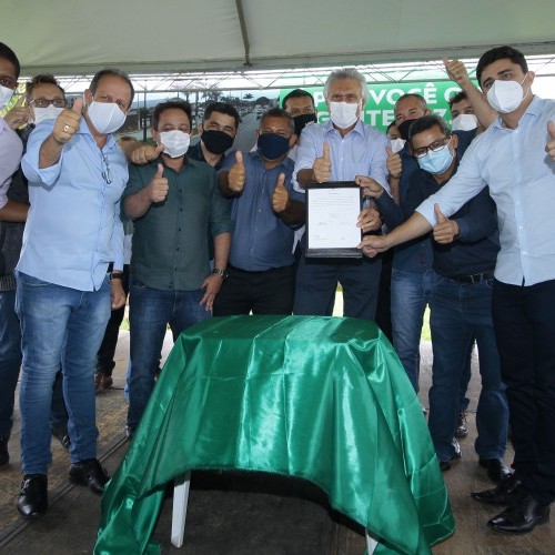 Em Luziânia, governador inaugura trecho da GO-010 no perímetro urbano com investimento de R$ 5,8 milhões