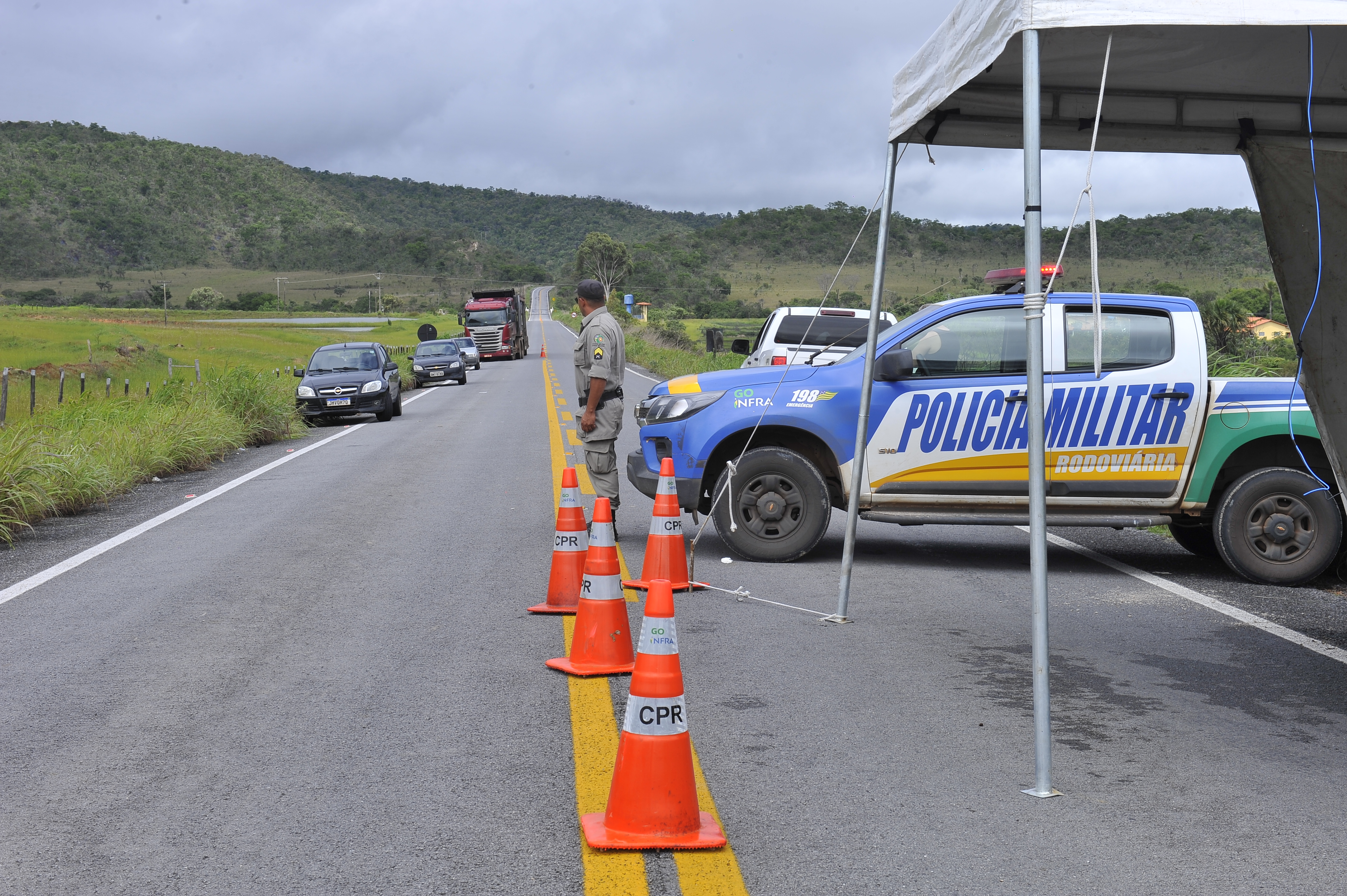 Governo de Goiás libera tráfego em meia pista da GO-118, entre Alto Paraíso e Teresina de Goiás