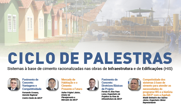 Goinfra realiza ciclo de palestras sobre sistemas à base de cimento nas obras de infraestrutura