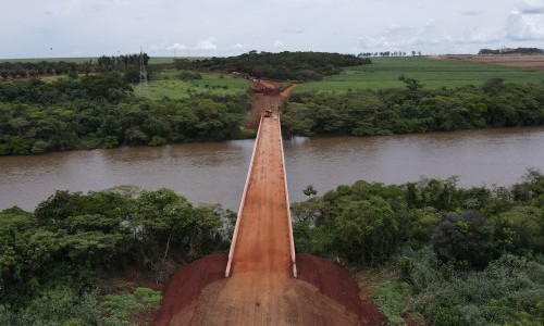 Governo de Goiás investe R$ 6,3 milhões na construção de ponte sobre Rio Verdão, entre Maurilândia e Turvelândia