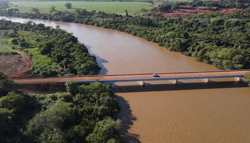 Governo de Goiás inaugura ponte sobre Rio Verdão