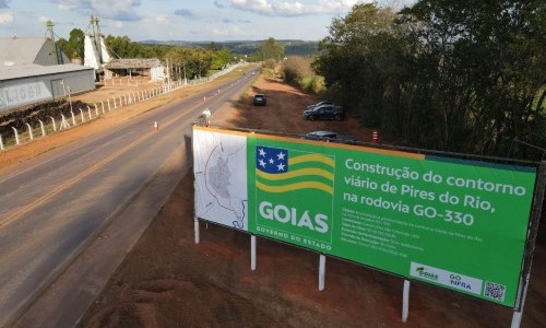 Goinfra lança obras de construção do contorno viário de Pires do Rio, no Sudeste goiano